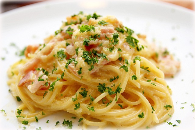 Carbonara vegetariana